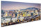islandburner Bild auf Leinwand Seoul Südkorea Skyline Stadt Bilder Wandbilder Poster
