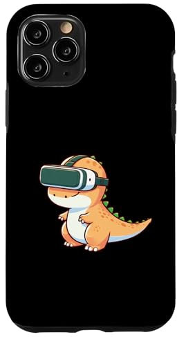 Hülle für iPhone 11 Pro Dino T-Rex VR-Gaming-Gaming mit virtueller Realität