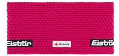 Eisbär Stirnband Damen & Herren Jamie Ski Austria Pink - Merino Headband Unisex - Haarband mit Fleece schützt vor Kälte und Wind - Haube weich warm atmungsaktiv aus Österreich