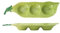 YY Pea pod decorated ceramic appetizer plate -3-grid floral patterned snack plate, providing cute green divider plates, embossed cutlery bowls, fruit and dipping plates