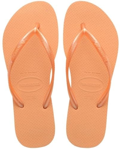 Havaianas, HAV.Slim, Damen, Sandalen, Apricot, 37/38 EU