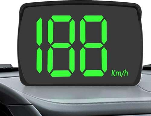 Digitaler Tachometer für - MPH HUD Geschwindigkeitsmesser - KM/H Tachometer Für Taxi Golf Cart Truck Offroad Geländefahrzeug Motorrad Fahren
