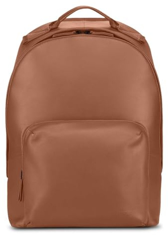 JOST Laptoprucksack Rucksack mit Laptopfach Tromsoe Backpack Cognac hellbraun
