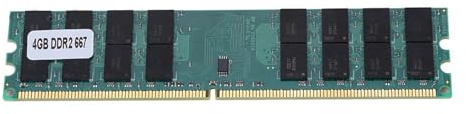 Yusat Modulo di Memoria DDR2 con Trasmissione Senza Perdita di Dati da 667 MHz RAM di Grande capacità da 4 GB per DDR2 da 4 GB