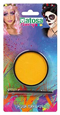 ATOSA maquillaje al agua pintura facial color amarillo