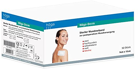 Höga-Derm steriler Wundverband, hypoallergen - 90 x 150 mm, á 50 Stück