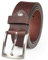LINDENMANN Gürtel Herren Vollledergürtel aus Büffelleder, 40 mm breit, kürzbar, Gürtel, Ledergürtel, Jeans-Gürtel, XL, dunkelbraun