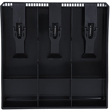 Cassetto porta contanti, inserto per il registratore di cassa. 4 fessure per monete 3 banconote, inserto salvadanaio, custodia salvadanaio, cassetta di sicurezza (3+3)