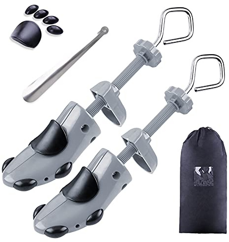 cyrico Shoe Stretcher Men 4-way Shoe Expander Widener Shoe Tree Shape for Wide Feet