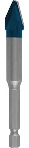 Bosch Professional 1x Punte Expert HEX-9 HardCeramic per Tegole, Piastrelle, Ø 12.00 mm, Accessorio Trapano a Percussione