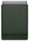WOOLNUT Leather Sleeve Case for MacBook Pro 13 & MacBook Air 13/13.6 inch - Charge in Sleeve - Full-Grain Leather, Wool Felt Interior - Tailor-Made Fit - Scandinavian Design - Green
