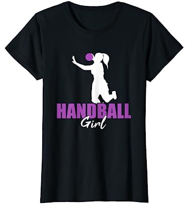Sport De Handball Filles Jouent Au handball T-Shirt