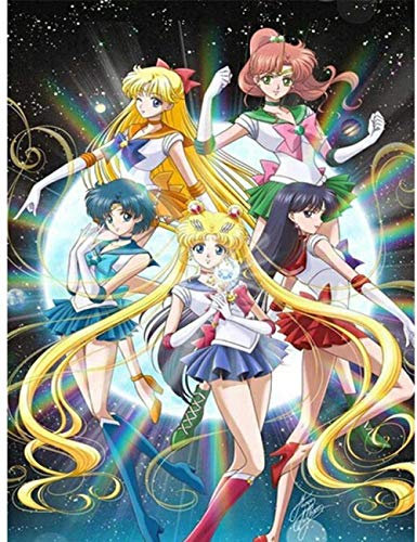 YYLPLLEHolzpuzzle 1000 Stück Sailor Moon Puzzle Für Kreative Geschenk Kunst Wohnkultur Puzzle 50X75 Cm