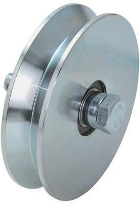 4392378 Torrad zur Befestigung von Gola V 407 Combi aus verzinktem Stahl. Mit Bolzen und 2 Kugellagern. Verzinkt + Doppellager 160 mm