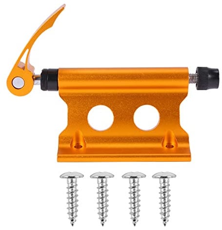 Tbkoly Bike Fork Mount Bicycle Bed Roof Bike Bike Fork Mount Block Mount for Road Bike yellow