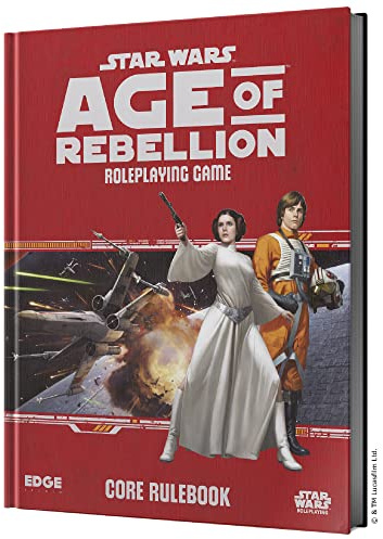Edge, Star Wars Age of Rebellion RPG: Core Rulebook, RPG, ab 12 Jahren, 2-4 Spieler