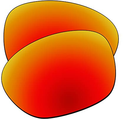 EZReplace Ersatzgläser für Oakley Latch OO9265 Sonnenbrillen (polarisierte Gläser) - Passend für Oakley Latch Rahmen (Feuerrot)