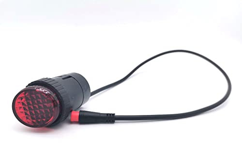 SPEDWHEL Original Rücklicht Teile für Inmotion L9 Faltbar Smart Electric Scooter Skateboard Rücklicht Zubehör, Rot, Polyurethan, Elektroscooter-Zubehör, Lenkrad, Scooter-Steuerrad