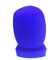 TV Microphone Windscreen Interview Mic Handheld Windshield large Microphone Cover Customized Microphone Sponge For TV Stations Reporters Interview(Blue)