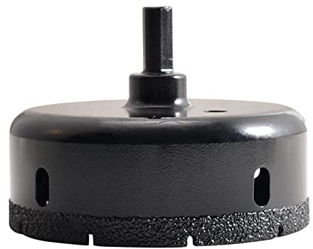 KATUR Punta diamantata brasata sega a tazza 90 mm, fresa a tazza per vetro, porcellana, piastrelle, marmo, ceramica, granito