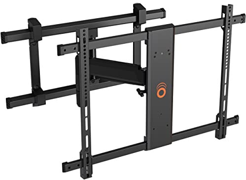 ECHOGEAR XL Full Motion TV Wall Mount - Universal Bracket for Big TVs Up to 90 - Smooth Articualtion Plus Easy 3 Step Install with Pre-Assembled TV Interface - Ideal for OLED & QLED TVs