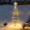 Weihnachtsbaum Beleuchtung Aussen Solar,Weihnachtsdeko Aussen Solar,Weinachtsbeleuchtung LED Draußen,Solar Lichterkette Aussen,wasserdichte Solar Lichterketten,Solarlichterkette Weihnachten Deko