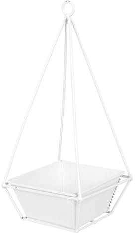 Yardwe 1 Set Blumentopf Aus Blech Blumenampel Stehend Pflanzgefäß Hängetopf Verzinkter Wandpflanzer Wandmontage-Pflanzgefäß Verzinkte Pflanzgefäße Wand-Blumentopf Hängetopf