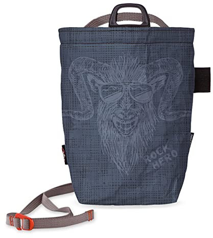 Chillaz Rock Hero Chalkbag Blau - Wettkampftauglicher Cooler Chalkbag, Größe One Size - Farbe Blue