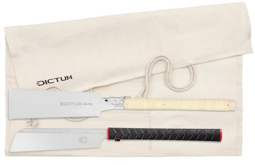 DICTUM Lot de 2 scies japon-Duo III