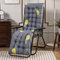 Liegestühle Sonnenliegen-Matratze Sonnenliegen-Kissen Deckchair-Kissen 170x53x180cm Anti-Rutsch-Sonnenliegen-Matratze für Relax-Lounge-Sessel Dicke Terrassen-Sonnenliegen-AbdeckungA