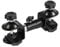 Camera Umbrella Clip Mount Outdoor Tripod Umbrella Holder Clip Bracket Stand Dual-head U-clamp Photography Accessory