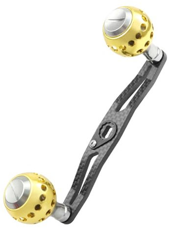 jojobasec Angelrolle Griff Power Handle Baitcasting Metall Knauf Jigging Grip Aufsätze Ersatzteil Set für Angelrolle