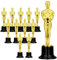 12 Pièces Trophée Statuette Trophée Football Trophee Personnalisable Trophées en Plastique Mini Champions Trophée pour Football Sports Awards Awards Galas Enfant Decoration Anniversaire Jeux