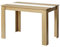 FURNITABLE Esstisch, Esszimmertisch Holztisch für Küche, Minimalistisches Design, Esstisch für 4, 110x70x75cm, Eiche und Weiß