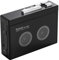 Rtxbvg 1 Piece Black Retro Stereo Cassette Player Black Cassette Tape Music Audio Auto Reverse with Bluetooth
