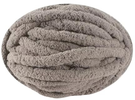 Dicke Wolle 250 g extra dicke Eisgarn-Decke, handgestrickter DIY-Faden, großes dickes Kissen, weicher Wollknäuel(Color 25)