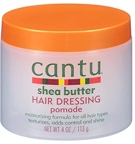 Cantu Sheabutter Friseur Pomade 4 Unze Döschen (118ml) - 4 Ounce (2 Pack)