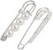 MagiDeal 2pcs Broches Paon Strass Clip Broche Pin Femme Bijoux Pour Echarpe, Motif # 2