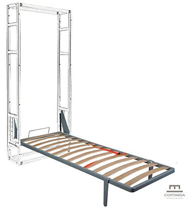 Klappbett, platzsparend, universal, zur Wandmontage, Modell Maly, 120 cm