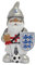 FOCO England FA Football World Cup European Thematic Garden Gnome Ornament Indoor/Outdoor