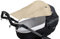 Altabebe (AL7012-03) Universal Sonnensegel mit seitlichen Sonnenschutz UV Schutz 50+ für Kinderwagen Babywanne - reißfester Baby Sonnenschutz zum aufrollen - Farbe: beige