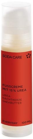 Fußcreme mit 15% Urea Süda Care Everyday, 100 ml