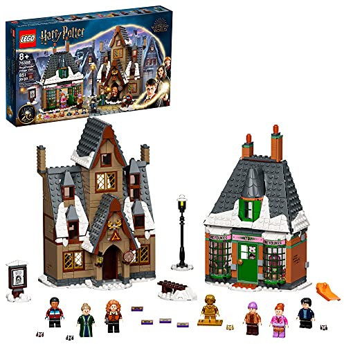 LEGO Harry Potter Hogsmeade Village Visit 76388 Building Kit with Honeydukes Store and The Three Broomsticks Pub; New 2021 (851 Pieces)