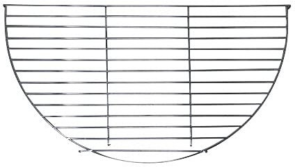 DWD ® Premium Stainless Steel Grill Cooking Grill Grates with handles 60cm, 80cm Half Round, 60cm & 80cm Round for Fire pits, Barbecue Grill Grate (Half Round 80cm Grill Plate (83x42cm))