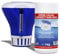 Dosierschwimmer mit Thermometer + 1kg Seerose Super Chlor Langzeittabs 200g
