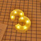 JANDEI - Lettere LED, Numeri Luminosi, Figura a Cuore, 22cm, con Luce Calda per Decorazione e Atmosfera, Luci Notturne Scrivania, Compleanni, Matrimoni, Vetrine. Funzionano con batterie AA (3)