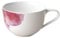 Villeroy & Boch - Rose Garden Frühstückstasse, 300ml, Premium Porzellan, weiß/rosa, 10-4287-1240, Floral