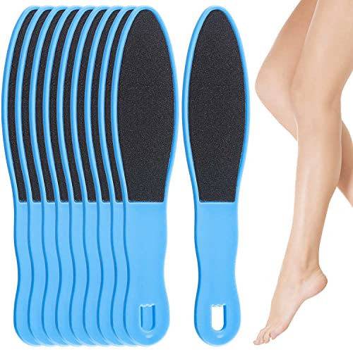 TYFYH Foot File 10 Pcs Double Sided Foot Files,Foot Scraper Hard Skin Remover Pedicure Foot Files Foot Exfoliator Effectively Feet Hard Skin Remover and Calluses,Reusable