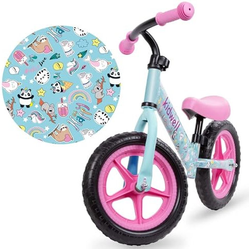 COIL Laufräder Kinderdreirad - Leichtes, Stabiles und Sicherheitsgeprüftes Dreirad für Kinder, 2-6 Jahre, Stahlrahmen und Eva-Schaumstoffräder, Ideal für Innen und Außen (Mint)