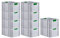 PROREGAL SuperSparSet 10x Eurobox NextGen Color | HxBxT 32x40x60cm | 65 Liter | Griffe grün geschlossen | Verstärkter Boden | Eurobehälter, Transportbox, Transportbehälter, Stapelbehälter
